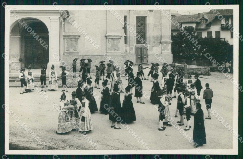 Bolzano Ortisei Costumi Gardenensi Foto cartolina RB9556 – fronte