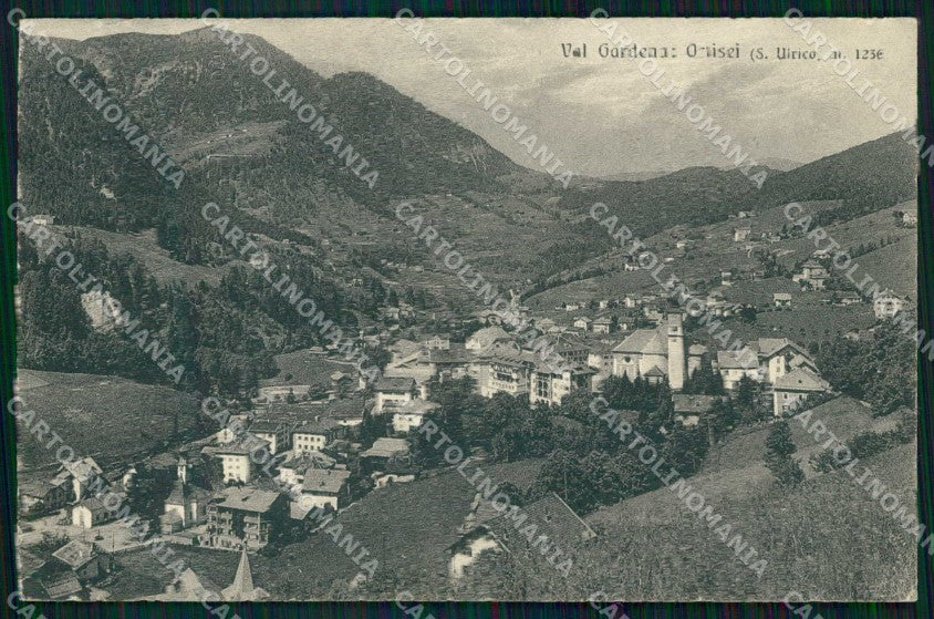 Bolzano Ortisei Val Gardena Franzl 325/113 cartolina RB9559 – fronte