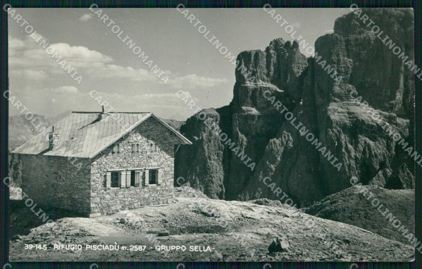 Bolzano Corvara in Badia Colfosco Rifugio Pisciadù Foto cartolina RB9562 – fronte