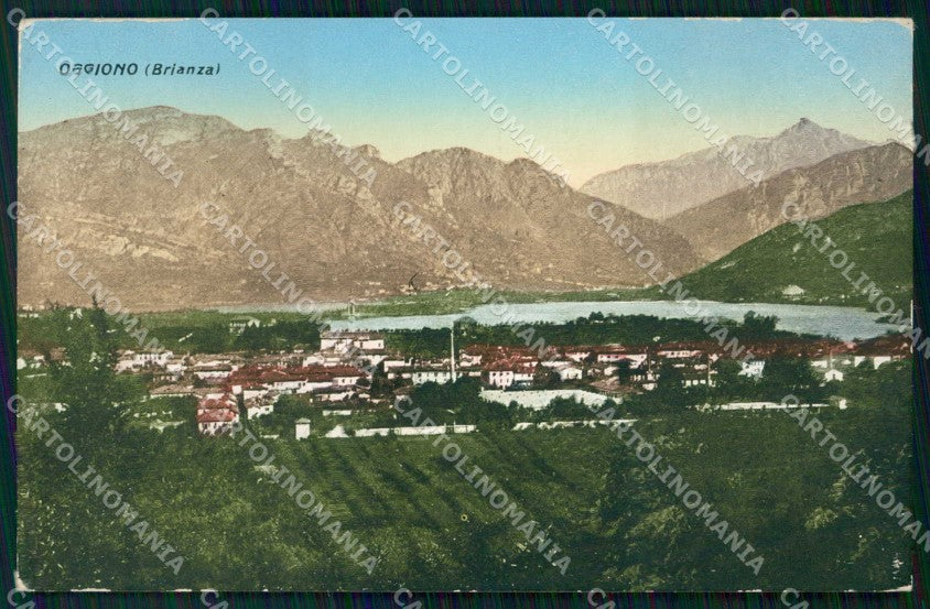 Lecco Oggiono Brianza Foto cartolina RB9565 – fronte