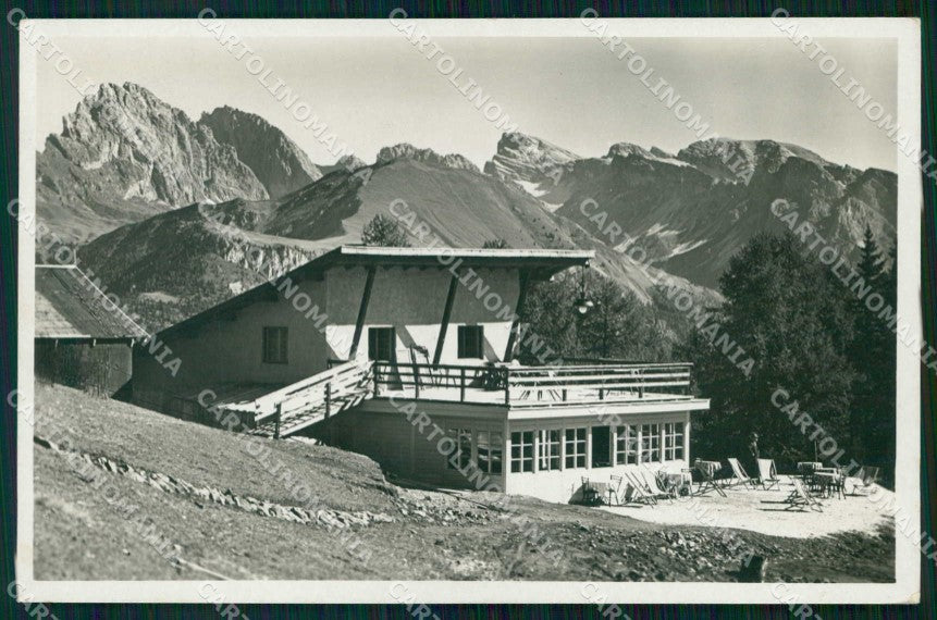 Bolzano Ortisei Ristorante Funivia Foto cartolina RB9571 – fronte