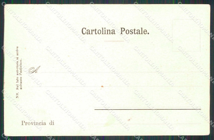 Terni Orvieto Veduta dei Bastioni Ponente Stengel 11897 cartolina RB9572 – retro