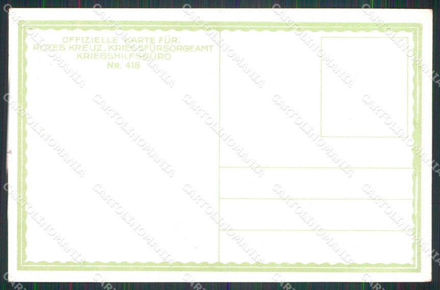 Bolzano Trafoi Passo dello Stelvio Rotes Kreuz 218 CRI WWI cartolina RB9576 – retro