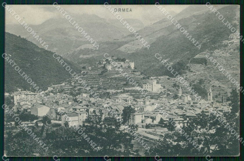 Cuneo Ormea Panorama cartolina RB9581 – fronte