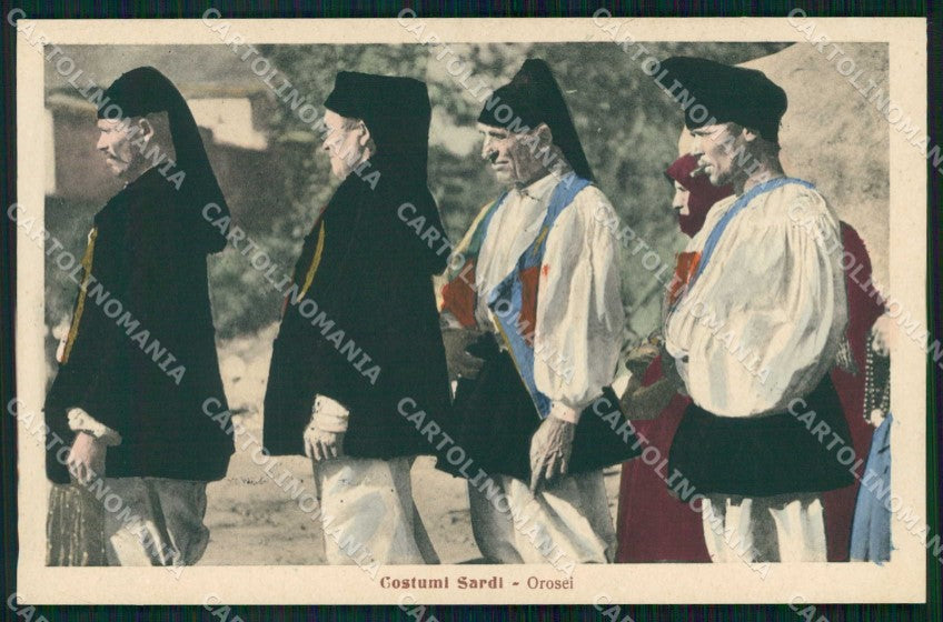 Nuoro Orosei Costumi Sardi Alterocca 13166 cartolina RB9596 – fronte