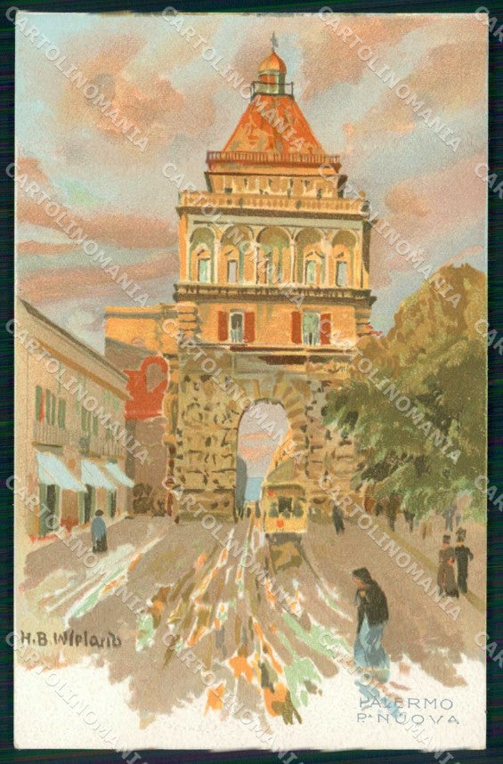Palermo Città Porta Nuova Wieland 168 cartolina RB9605 – fronte