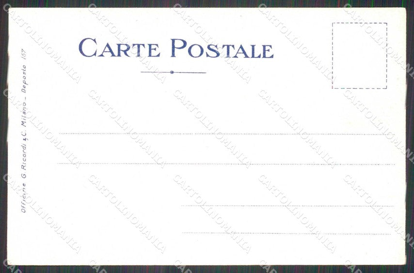 Palermo Città Faro dell'Arenella Wieland 157 cartolina RB9606 – retro