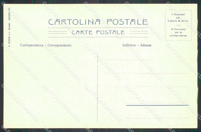 Palermo Città Eremiti Bianchi Wieland 169 cartolina RB9608 – retro