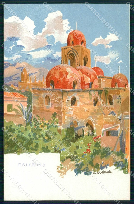 Palermo Città Wieland 178 cartolina RB9611 – fronte