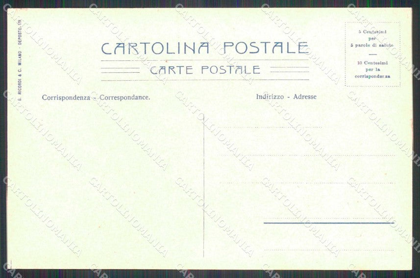 Palermo Città Wieland 178 cartolina RB9611 – retro