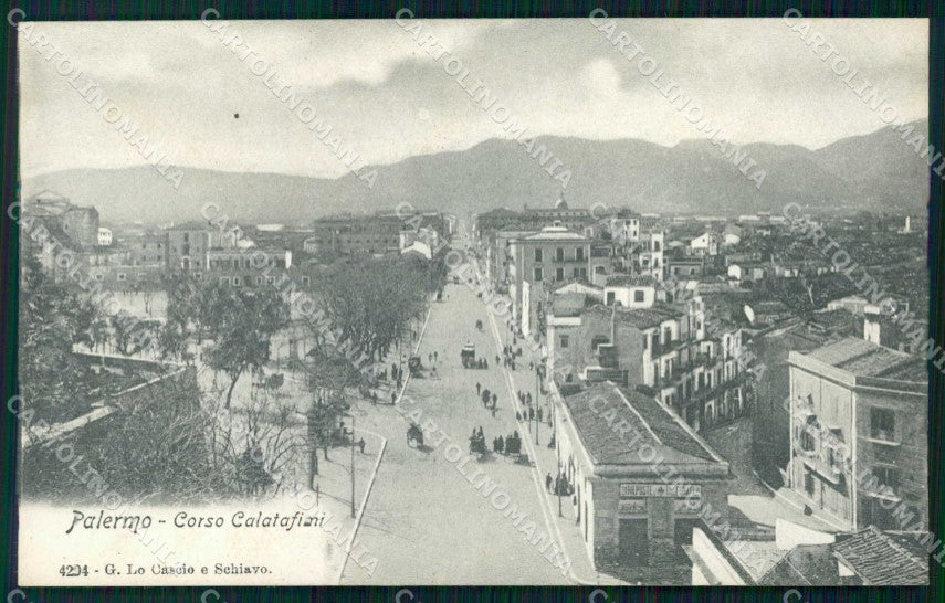 Palermo Città Corso Calatafimi cartolina RB9615 – fronte