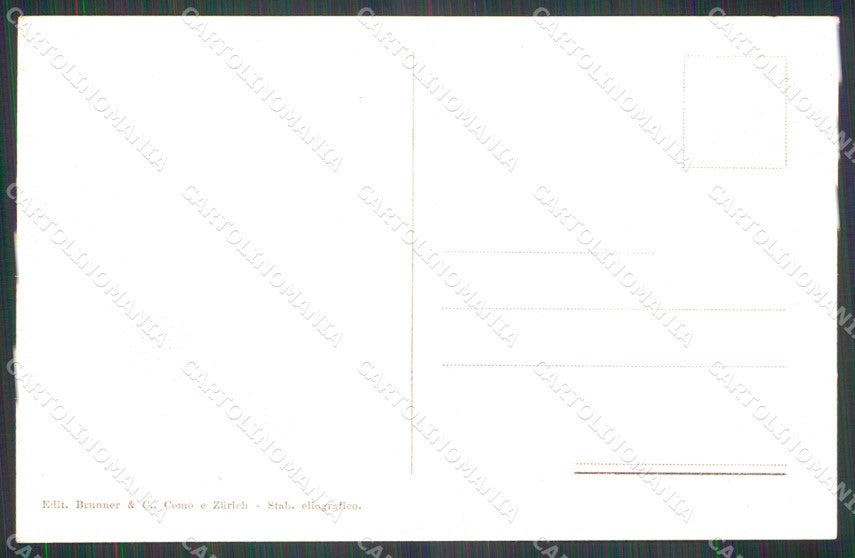 Palermo Città Quattro Canti Brunner 9040 cartolina RB9619 – retro