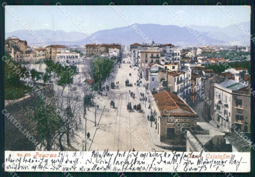 Palermo Città Corso Calatafimi cartolina RB9621 – fronte