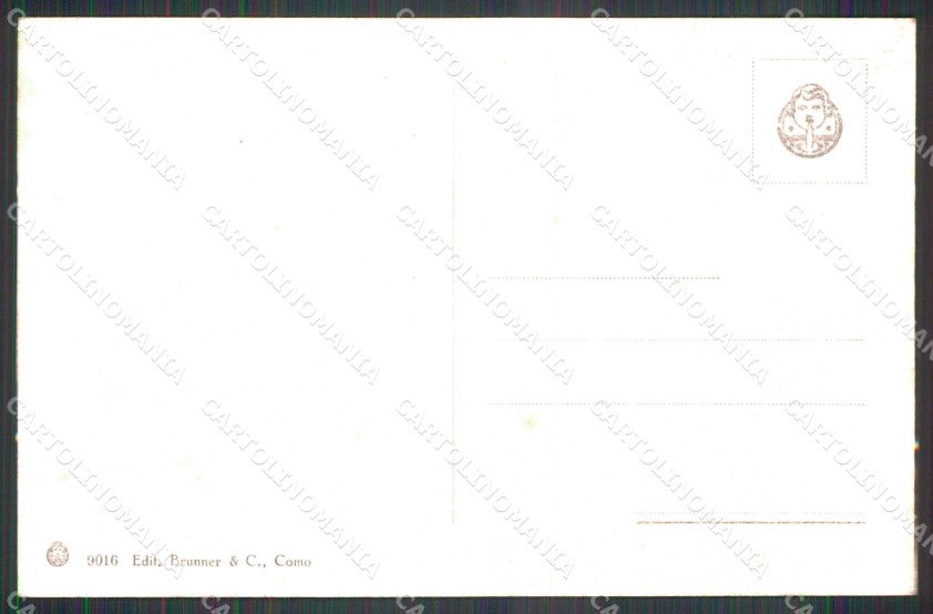 Palermo Città Piazza Pretoria Brunner 9016 cartolina RB9655 – retro