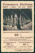 Palermo Città Automobile Club Primavera Siciliana cartolina RB9683 – fronte