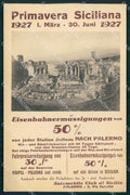 Palermo Città Automobile Club Primavera Siciliana cartolina RB9684 – fronte