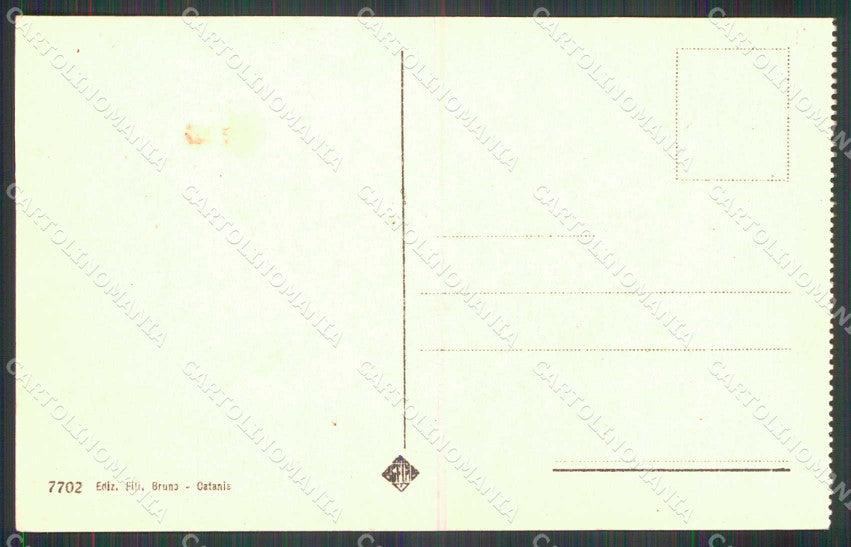 Palermo Città Tipi Siciliani Carretto cartolina RB9699 – retro