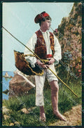 Palermo Città Costume Siciliano cartolina RB9707 – fronte