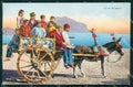 Palermo Città Carro Siciliano cartolina RB9709 – fronte
