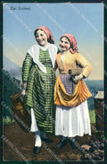 Palermo Città Tipi Siciliani cartolina RB9714 – fronte