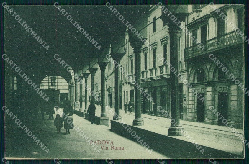 Padova Città Via Roma cartolina RB9739 – fronte