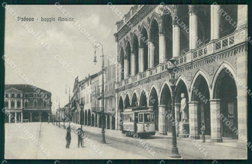 Padova Città Loggia Amulea Tram Alterocca 18023 cartolina RB9749 – fronte