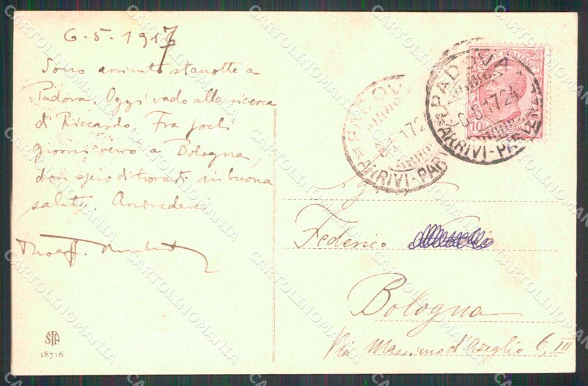Padova Città Piazzetta Caffè Pedrocchi Alterocca 18716 cartolina RB9759 – retro