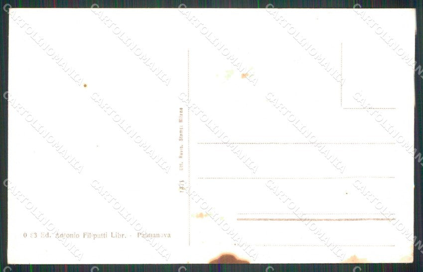 Udine Palmanova Porta Udine MACCHIA cartolina RB9810 – retro