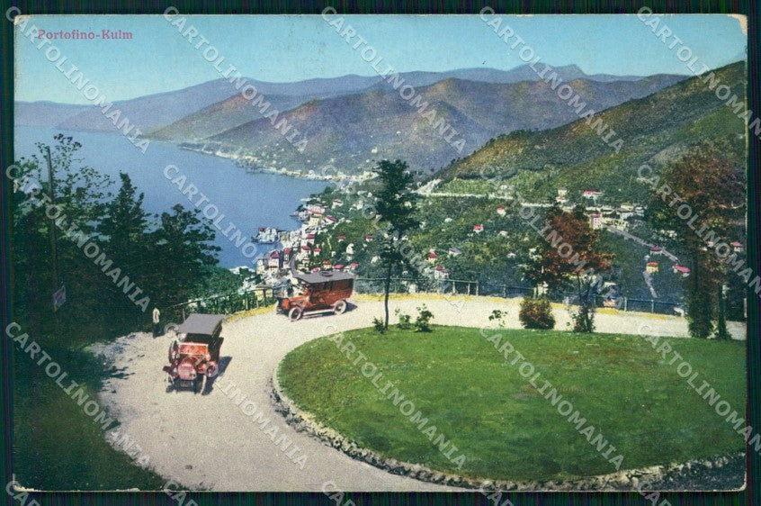 Genova Portofino Picco Automobili cartolina RB9835 – fronte