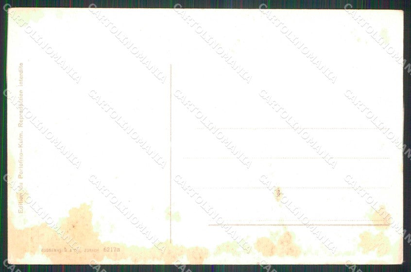 Genova Portofino Picco Automobili cartolina RB9835 – retro