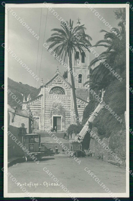 Genova Portofino Chiesa Foto cartolina RB9841 – fronte