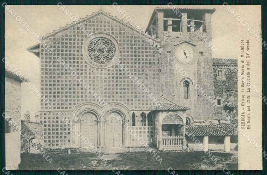 Perugia Città Chiesa di Santa Maria di Monteluce cartolina RB9858 – fronte