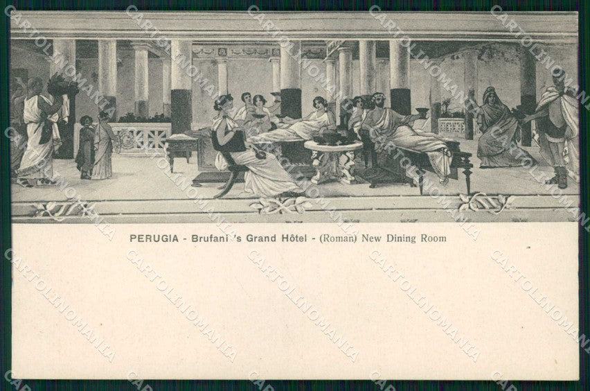 Perugia Città Grand Hotel Brufani Alterocca 573 cartolina RB9867 – fronte