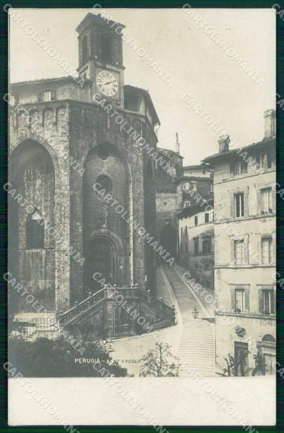 Perugia Città Sant'Ercola Foto cartolina RB9869 – fronte