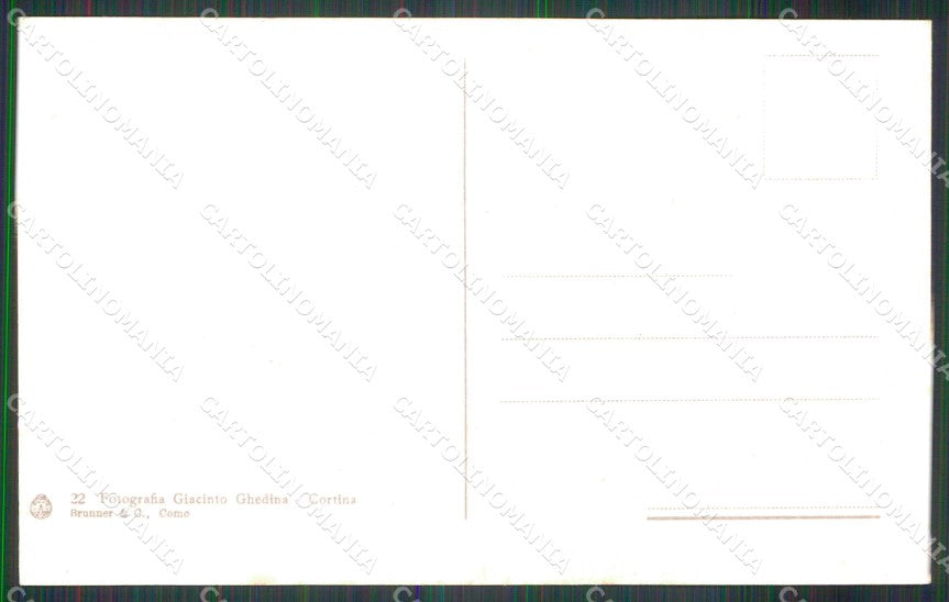 Belluno Cortina d'Ampezzo Falzarego Marmolada Brunner 22 cartolina RB9883 – retro