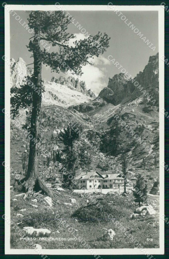 Belluno Cortina d'Ampezzo Passo Falzarego Foto cartolina RB9884 – fronte
