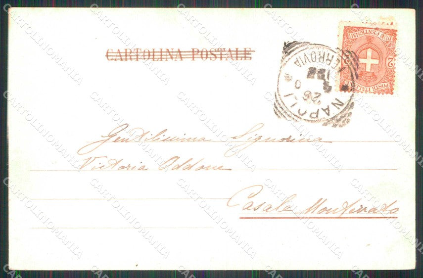 Napoli Pompei Casa dei Vettii Amorini cartolina RB9907 – retro