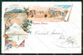 Napoli Pompei Ricordo di Gruss Anfiteatro Tempio di Giove cartolina RB9909 – fronte