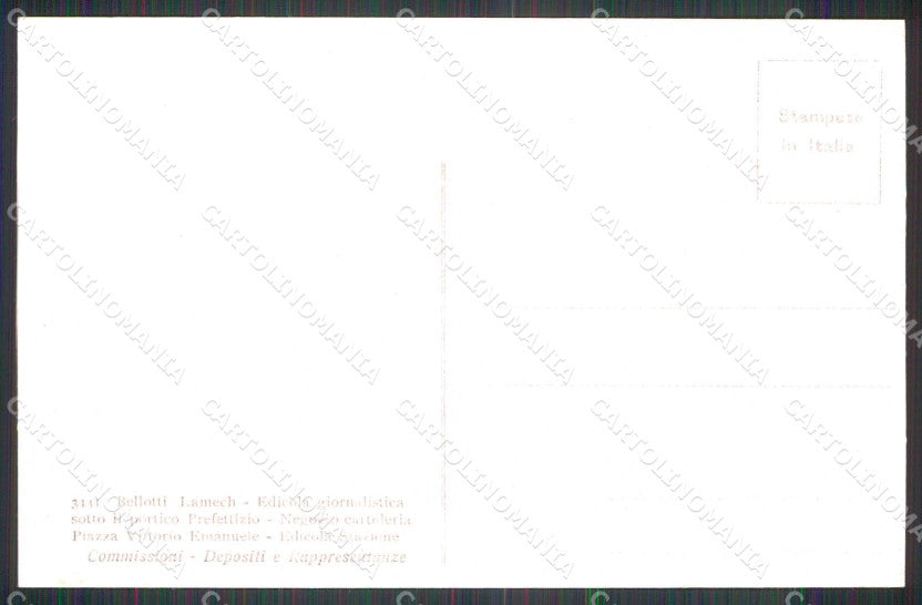 Pesaro Città Palazzo Ducale Sede della Prefettura cartolina RB9922 – retro