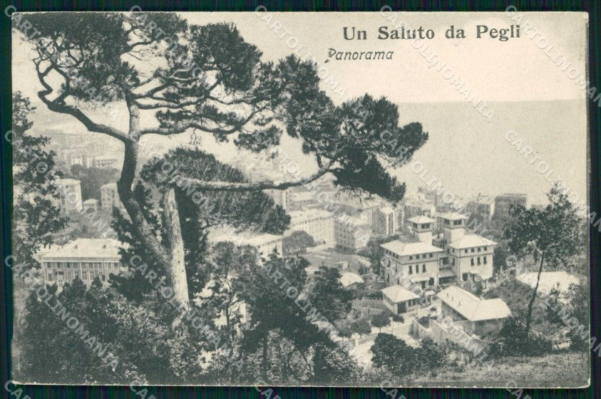 Genova Pegli Saluto da cartolina RB9951 – fronte