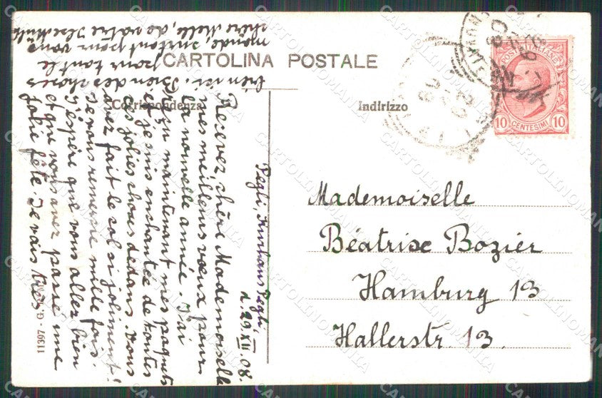 Genova Pegli Saluto da cartolina RB9951 – retro