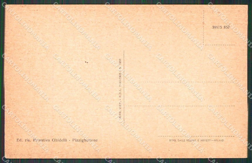 Cremona Pizzighettone Parco della Rimembranza cartolina RB9987 – retro