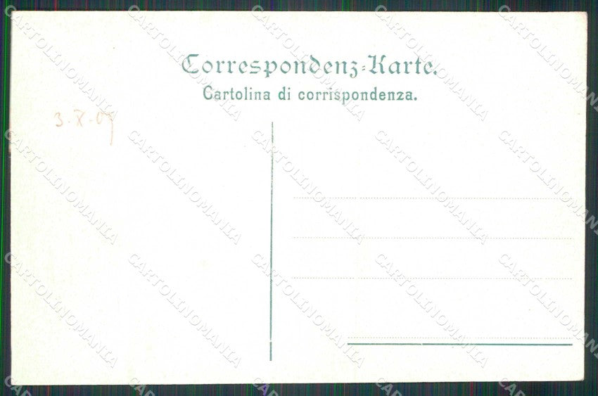 Udine Pontebba Piazza della Fontana Stengel 22155 cartolina RB9991 – retro