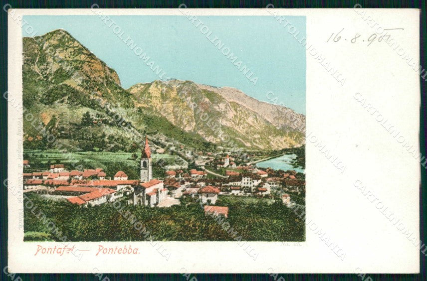 Udine Pontebba cartolina RB9993 – fronte