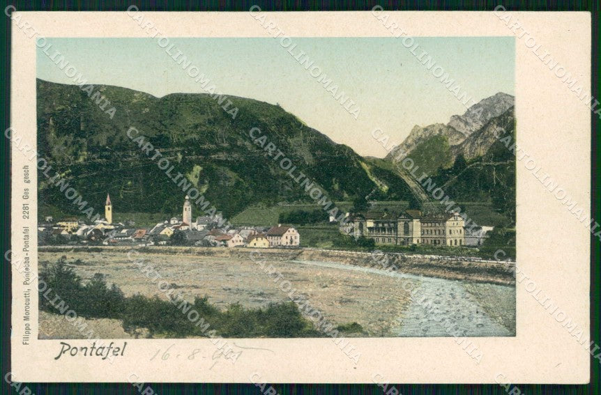 Udine Pontebba cartolina RT0001 – fronte