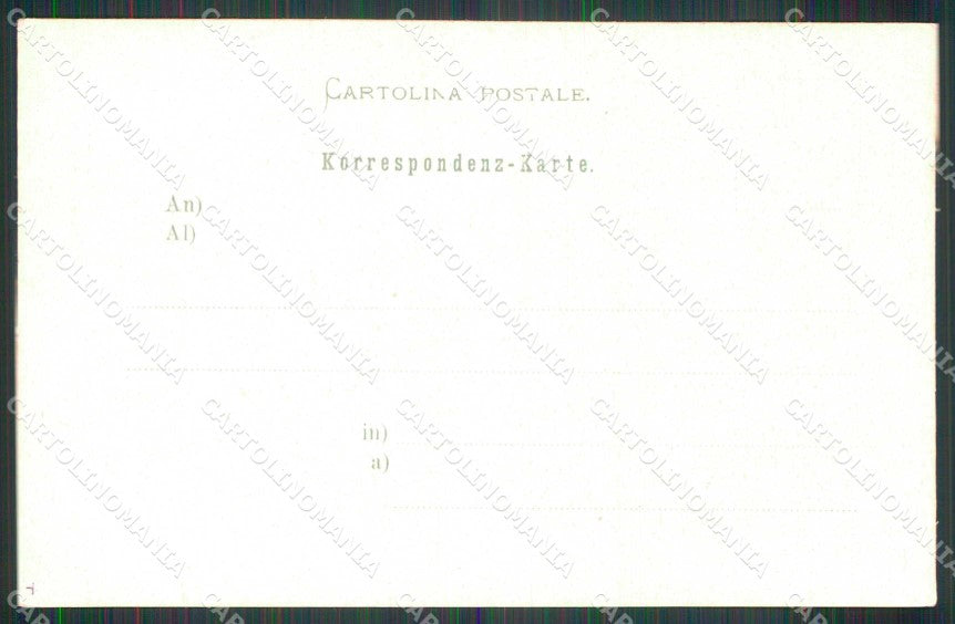 Udine Pontebba cartolina RT0001 – retro