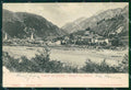 Udine Pontebba Veduta con Stazione Stengel 5594 ABRASA cartolina RT0002 – fronte