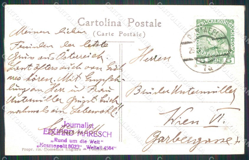 Udine Pontebba RIFILATA cartolina RT0004 – retro