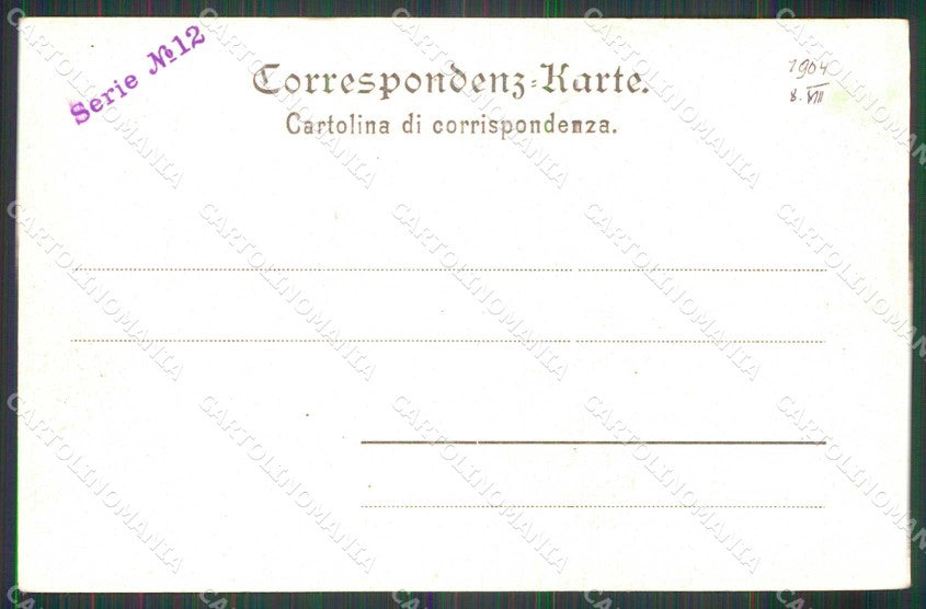 Udine Pontebba Confine Stengel 5598 cartolina RT0007 – retro