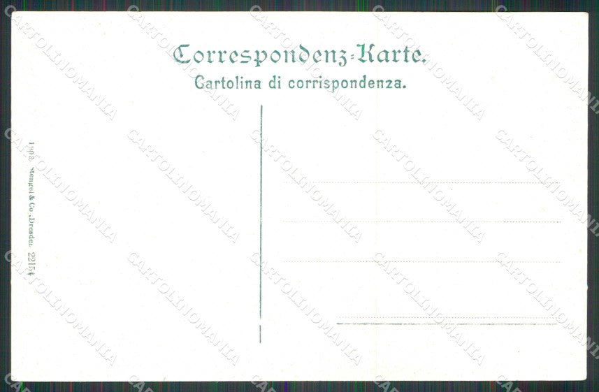 Udine Pontebba Nuova Stazione Stengel 22154 cartolina RT0008 – retro